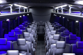 Flagstaff Charter Bus Interior