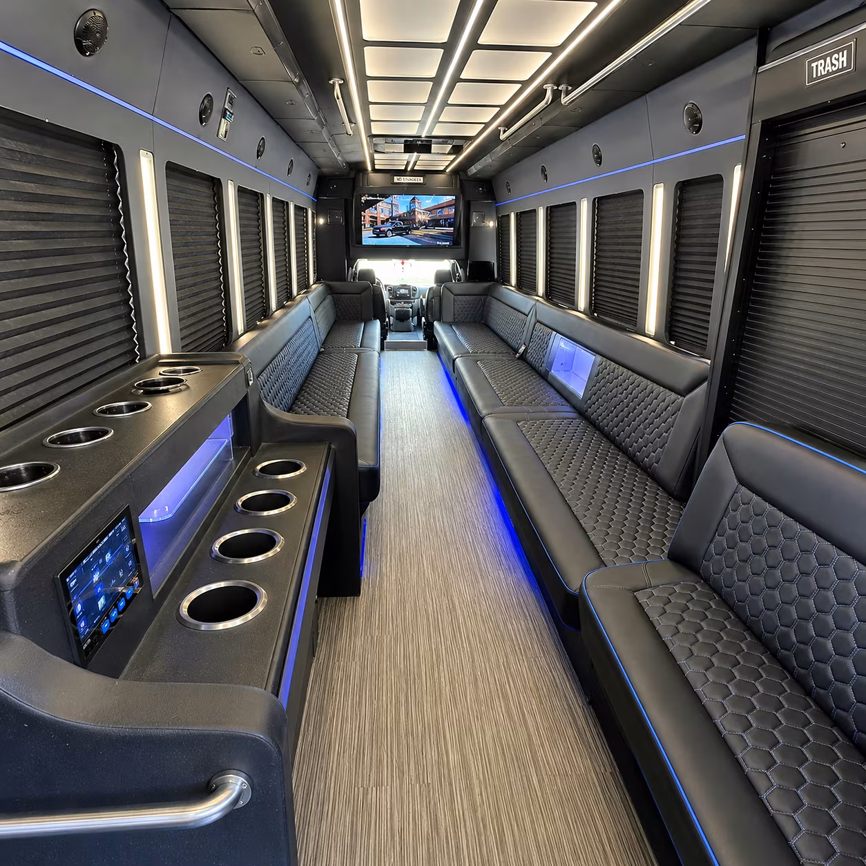 flagstaff party bus rentals inside
