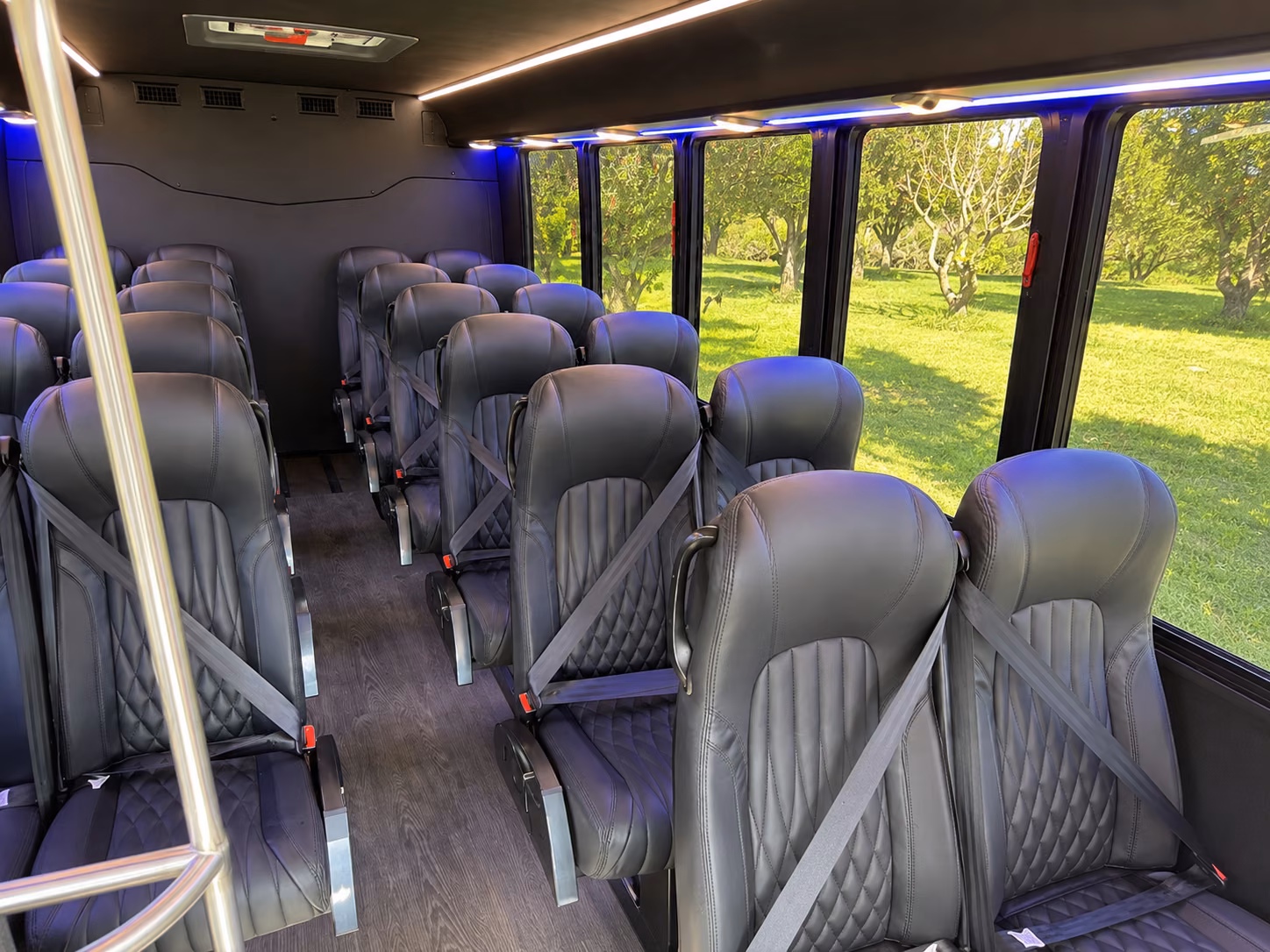 flagstaff private event transportation onboard seating